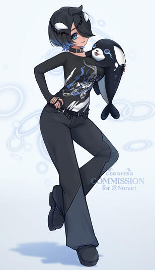 Comm for Nonari - orca girl