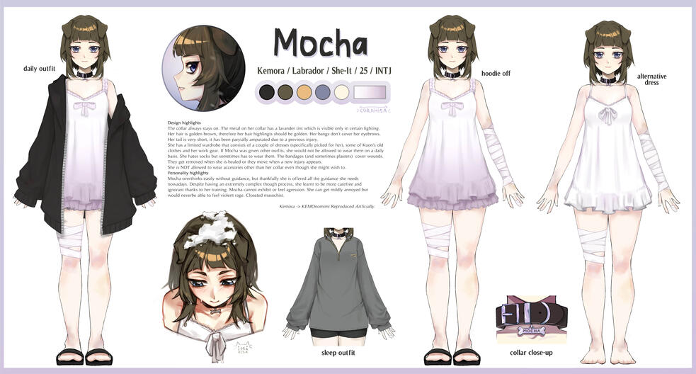 RENDERED REF SHEET example